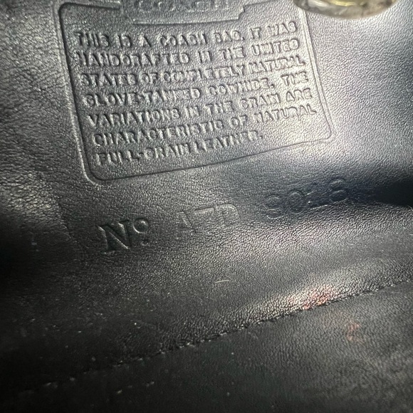 Vintage Coach Emmie Flap leather Bag - Picture 11 of 11